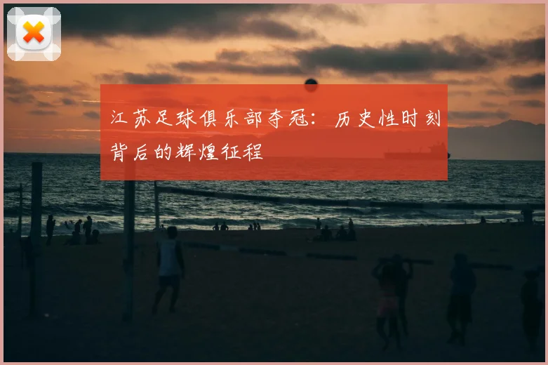 江苏足球俱乐部夺冠：历史性时刻背后的辉煌征程